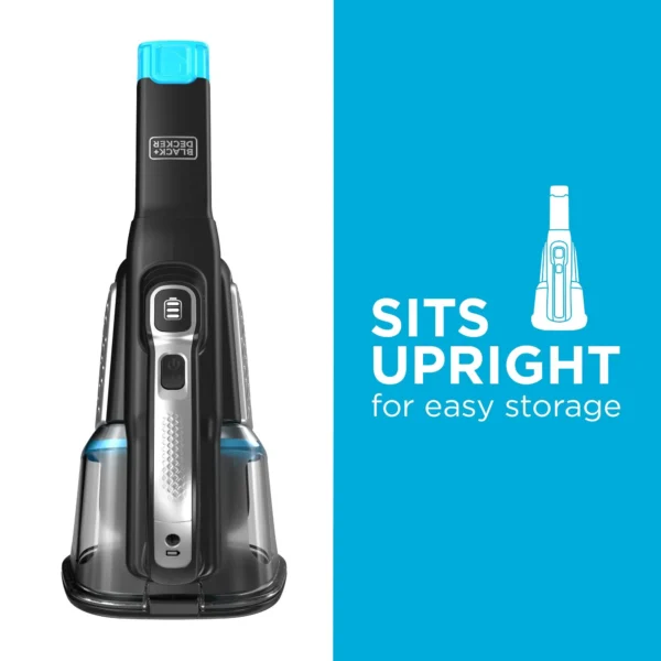 BLACK+DECKER 12V Cordless Dustbuster HHVK320J00W - Powerful Handheld Vacuum for Quick Cleanups
