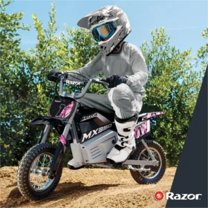 Razor Dirt Rocket MX350 Electric Bike - Black, 24V with Decals