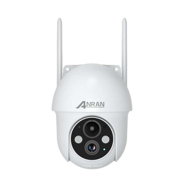 2K Solar Security Camera with Spotlight - ANRAN Wireless Outdoor Camera with 360° View