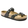 Birkenstock Mayari Sandals – Black Oiled Leather, Women’s 4.5